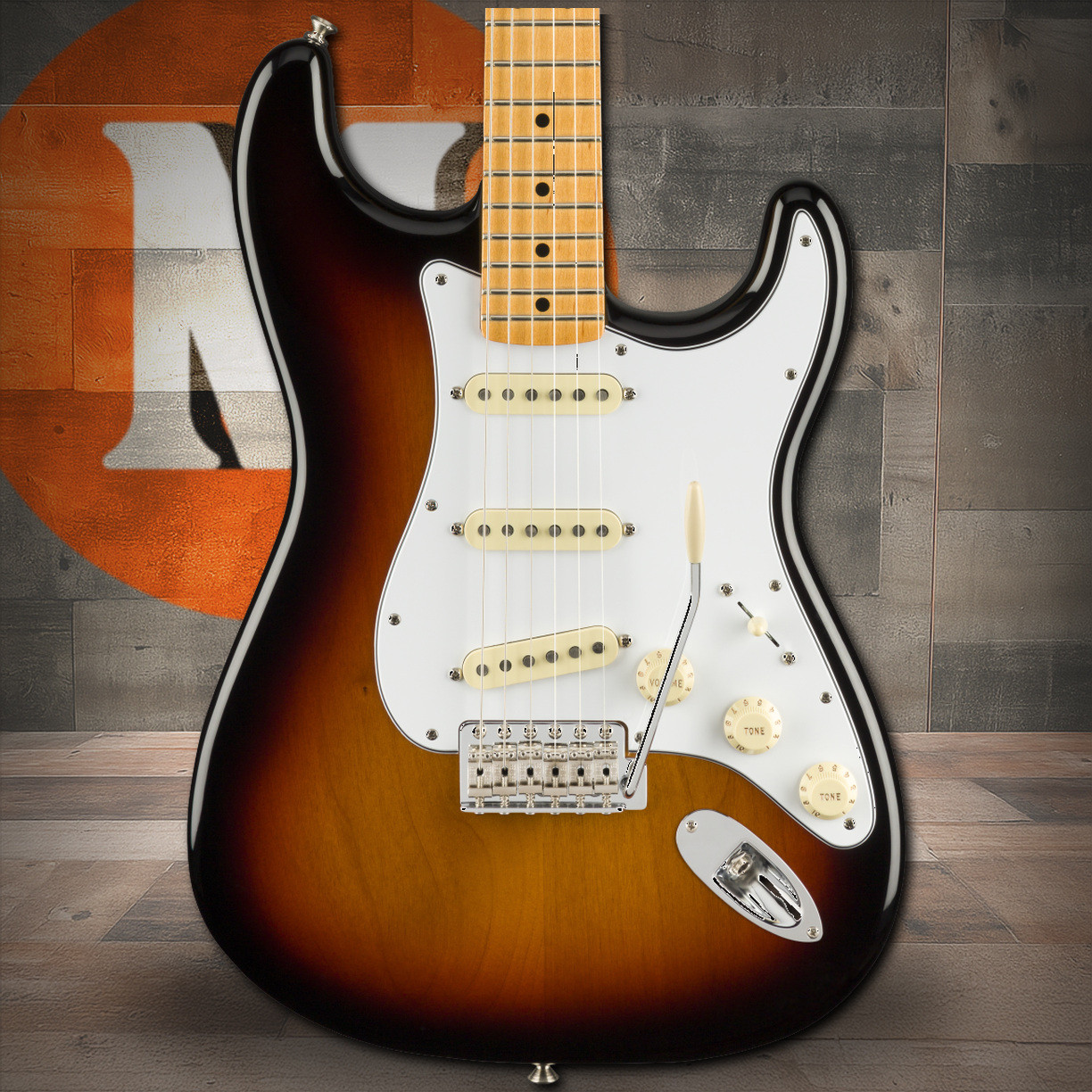 Fender Jimi Hendrix Stratocaster Maple Fingerboard, 3-Color Sunburst | Musician Madness
