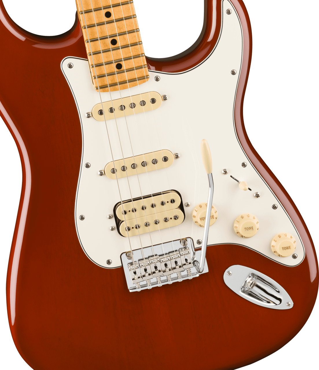 Fender Player II Stratocaster HSS, Maple Fingerboard, Transparent Mocha Burst | Musician Madness