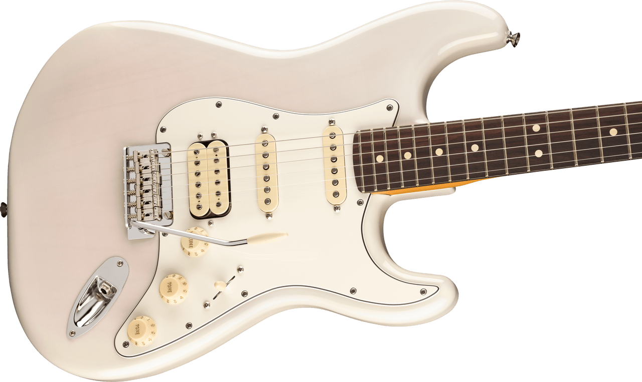 Fender Player II Stratocaster HSS, Rosewood Fingerboard, White Blonde | Musician Madness