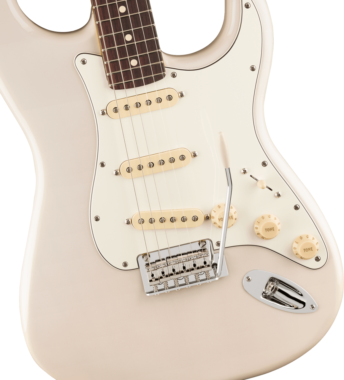 Fender Player II Stratocaster Rosewood Fingerboard, White Blonde | Musician Madness