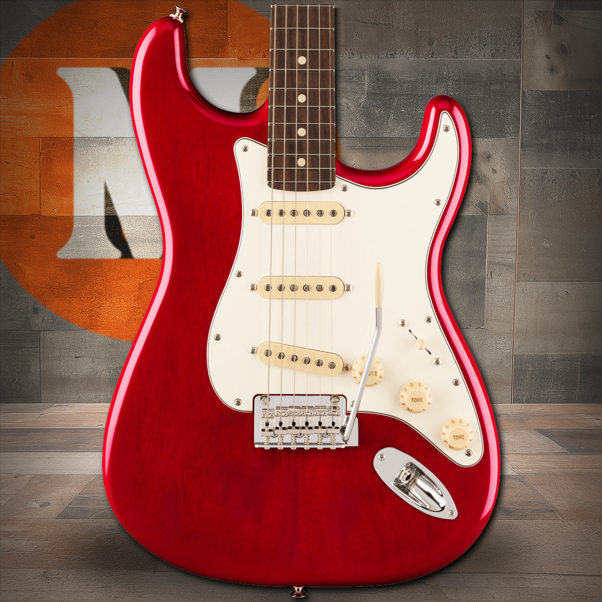 Fender Player II Stratocaster Rosewood Fingerboard, Transparent Cherry Burst | Musician Madness