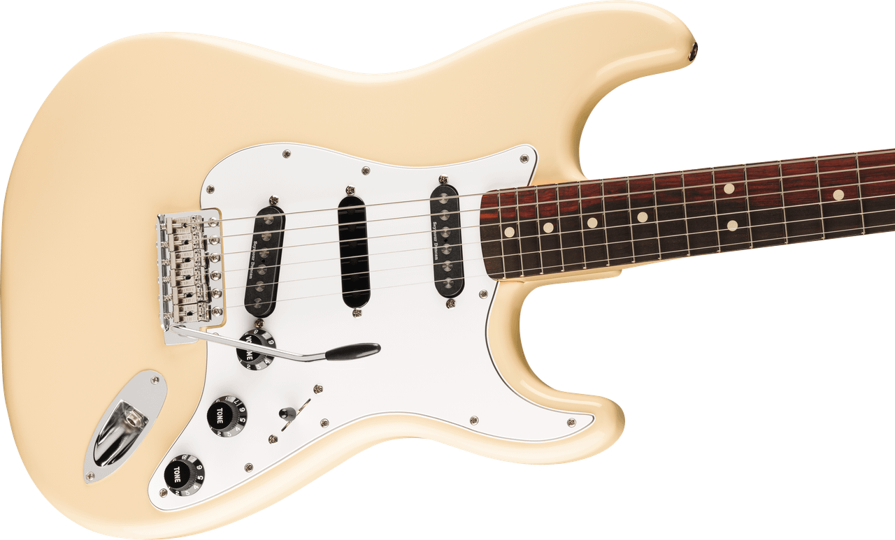 Fender Ritchie Blackmore Stratocaster Scalloped Rosewood Fingerboard, Olympic White | Musician Madness