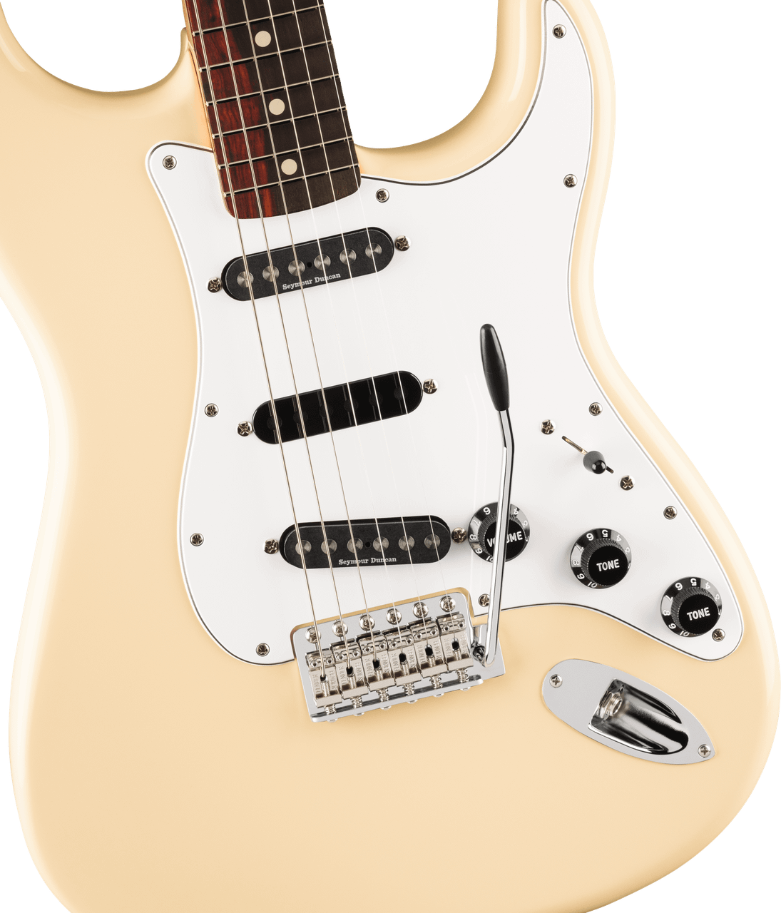 Fender Ritchie Blackmore Stratocaster Scalloped Rosewood Fingerboard, Olympic White | Musician Madness