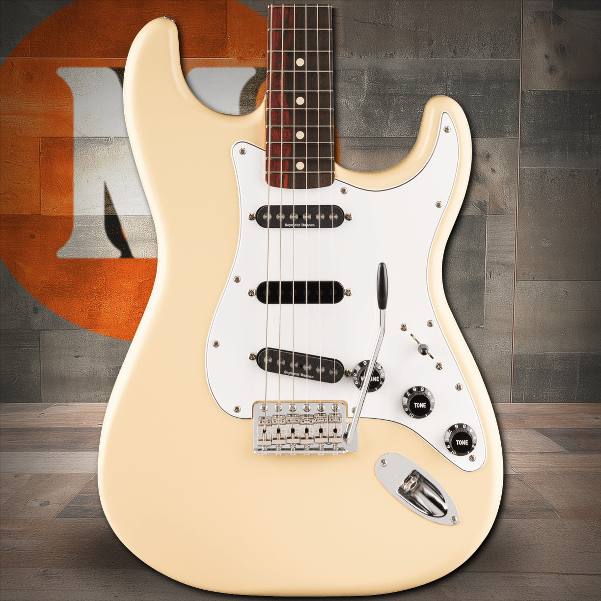 Fender Ritchie Blackmore Stratocaster Scalloped Rosewood Fingerboard, Olympic White | Musician Madness