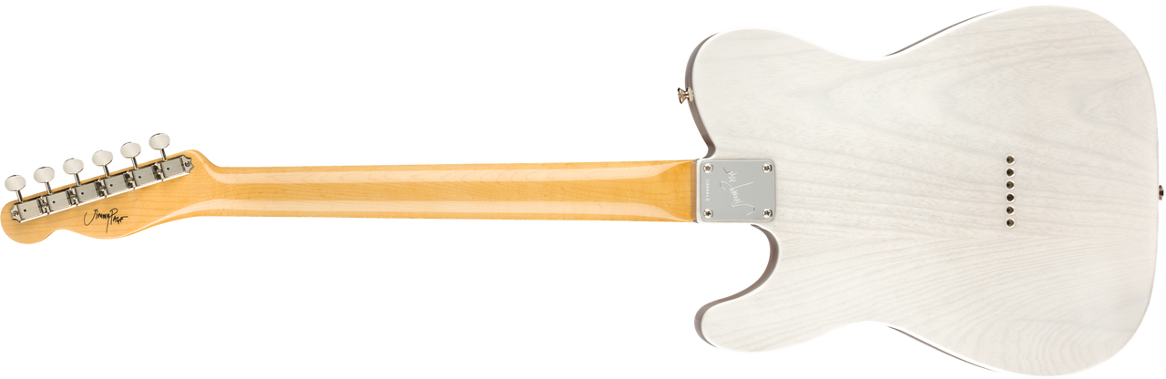 Fender Jimmy Page Mirror Telecaster Rosewood Fingerboard, White Blonde | Musician Madness