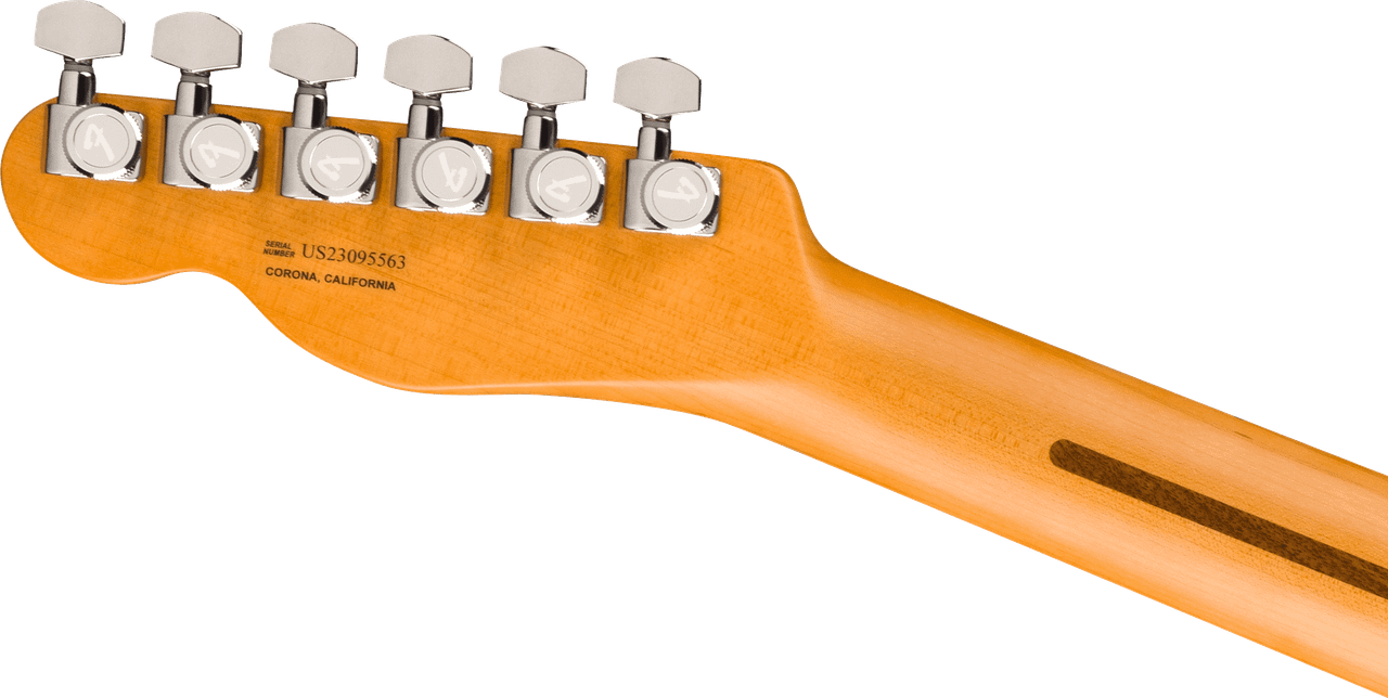 Fender American Ultra II Telecaster Ebony Fingerboard, Texas Tea | Musician Madness
