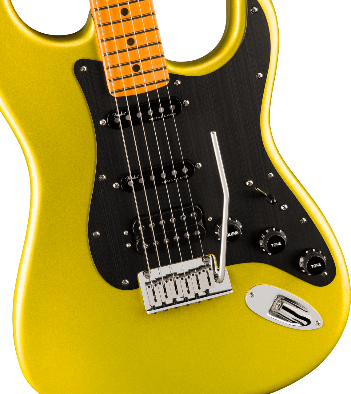 Fender American Ultra II Stratocaster HSS, Maple Fingerboard, Solar Flare | Musician Madness