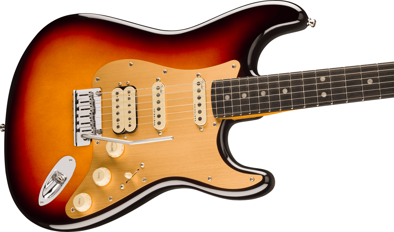 Fender American Ultra II Stratocaster HSS, Ebony Fingerboard, Ultraburst | Musician Madness