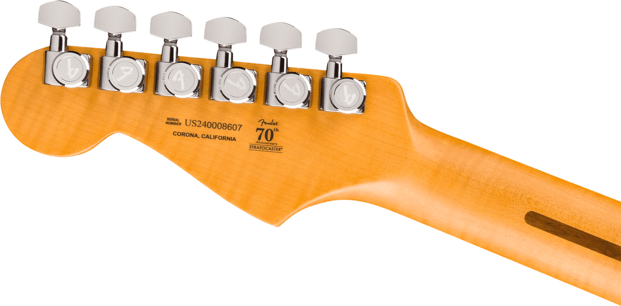 Fender American Ultra II Stratocaster HSS, Ebony Fingerboard, Noble Blue | Musician Madness