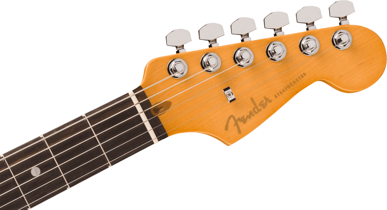 Fender American Ultra II Stratocaster Ebony Fingerboard, Texas Tea | Musician Madness