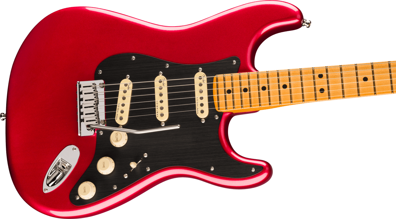Fender American Ultra II Stratocaster Maple Fingerboard, Sinister Red | Musician Madness