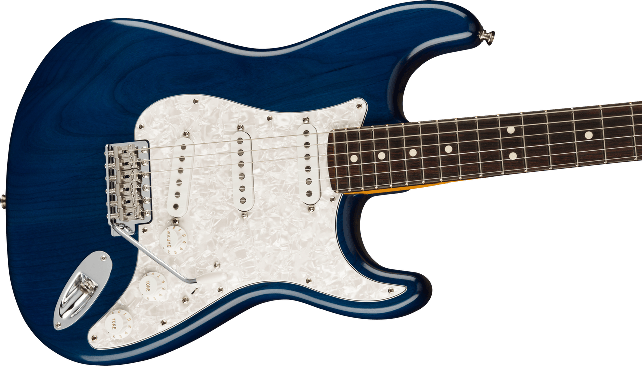 Fender Cory Wong Stratocaster Rosewood Fingerboard, Sapphire Blue Transparent | Musician Madness