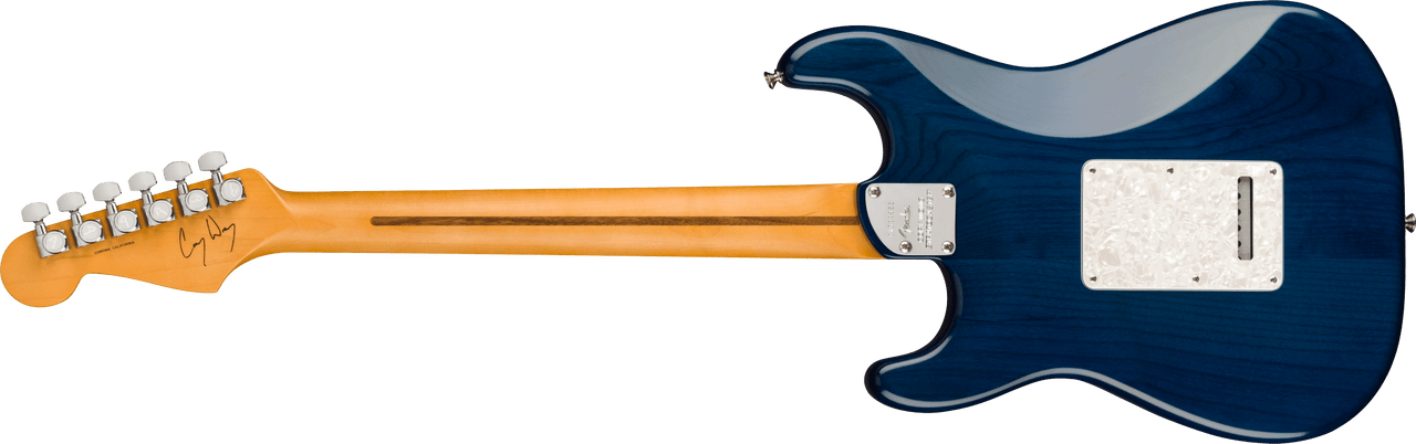 Fender Cory Wong Stratocaster Rosewood Fingerboard, Sapphire Blue Transparent | Musician Madness