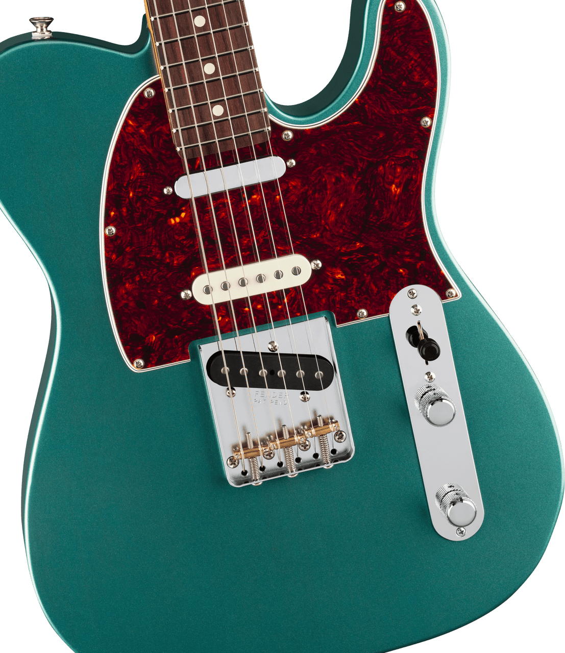 Fender American Professional Classic Hotshot Telecaster Rosewood Fingerboard, Faded Sherwood Green Metallic | Musician Madness