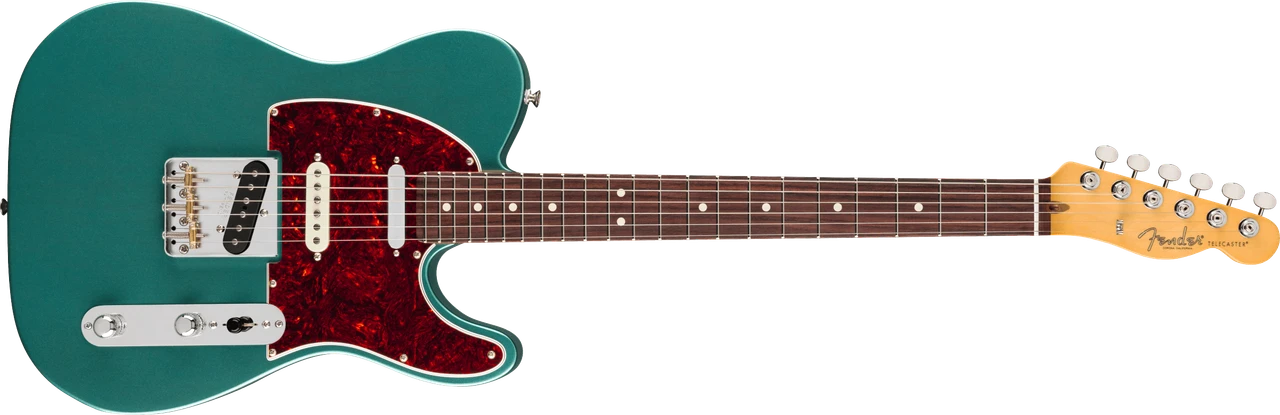Fender American Professional Classic Hotshot Telecaster Rosewood Fingerboard, Faded Sherwood Green Metallic | Musician Madness