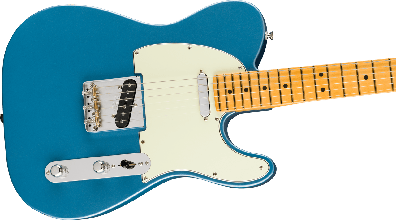 Fender American Professional Classic Telecaster Maple Fingerboard, Faded Lake Placid Blue | Musician Madness