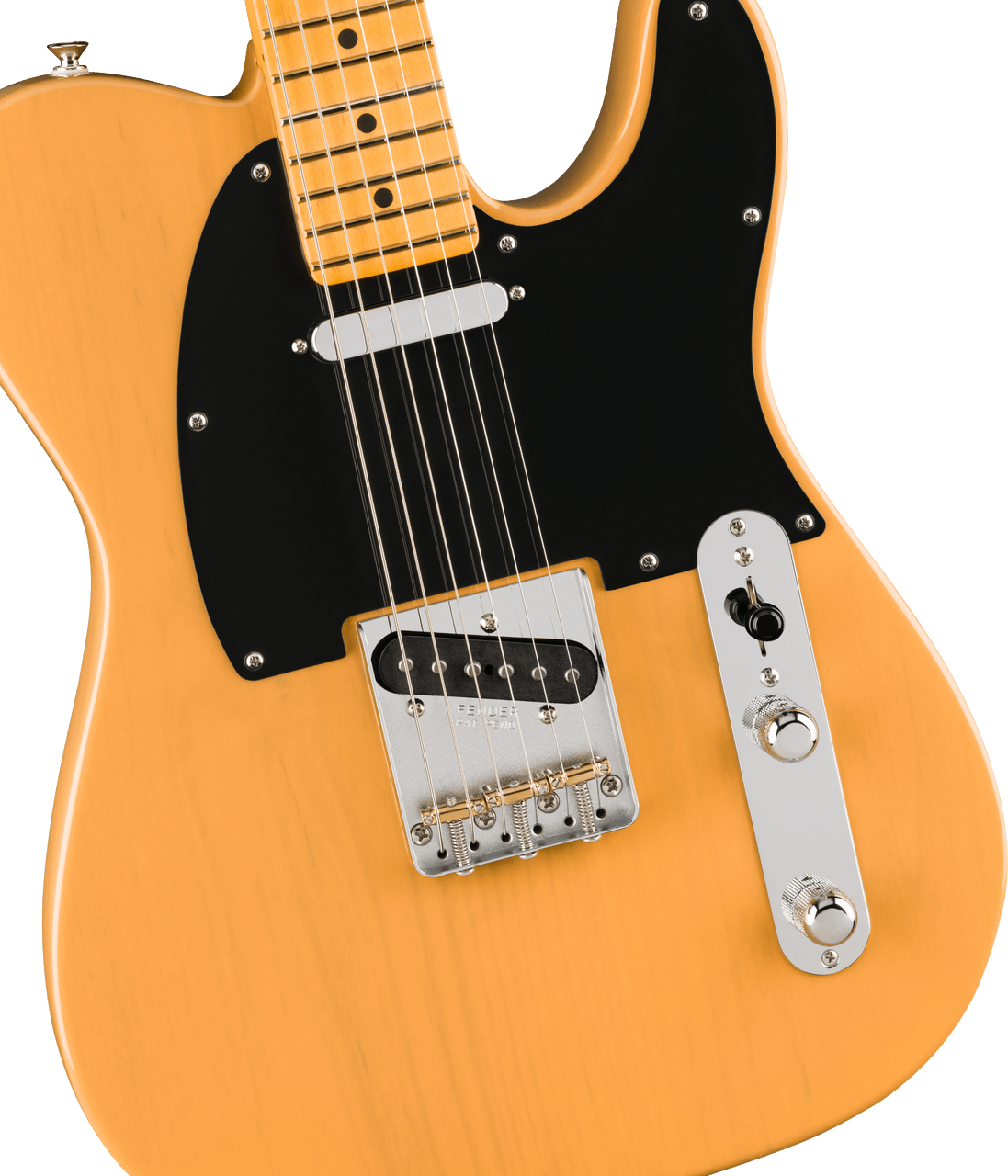 Fender American Professional Classic Telecaster Maple Fingerboard, Butterscotch Blonde | Musician Madness
