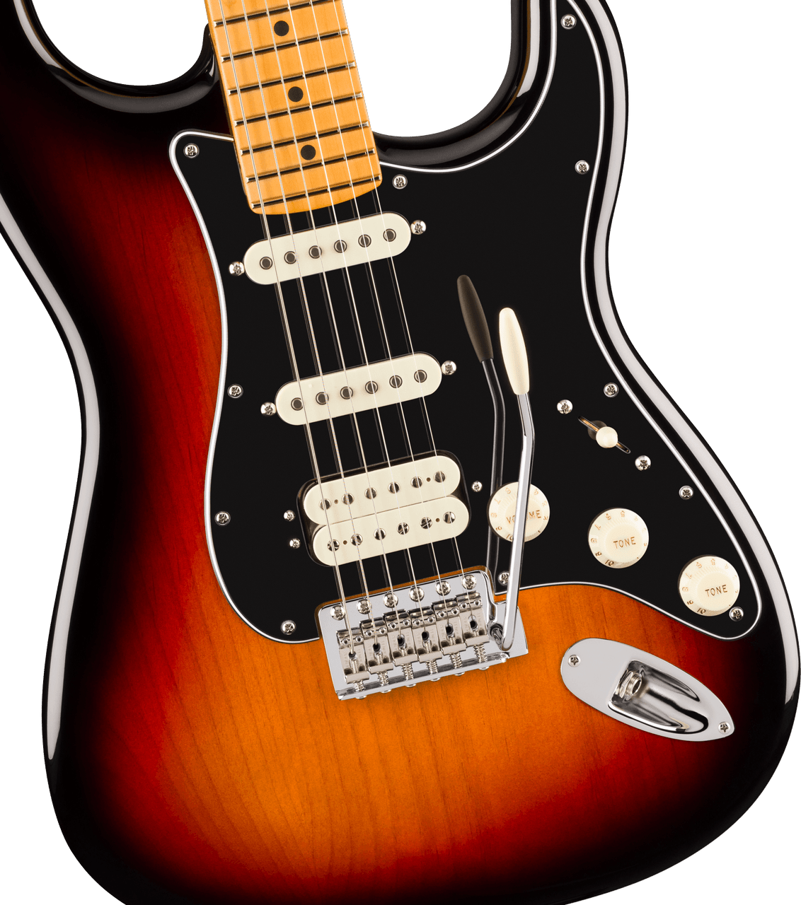 Fender American Professional Classic Stratocaster HSS, Maple Fingerboard, 3-Color Sunburst | Musician Madness
