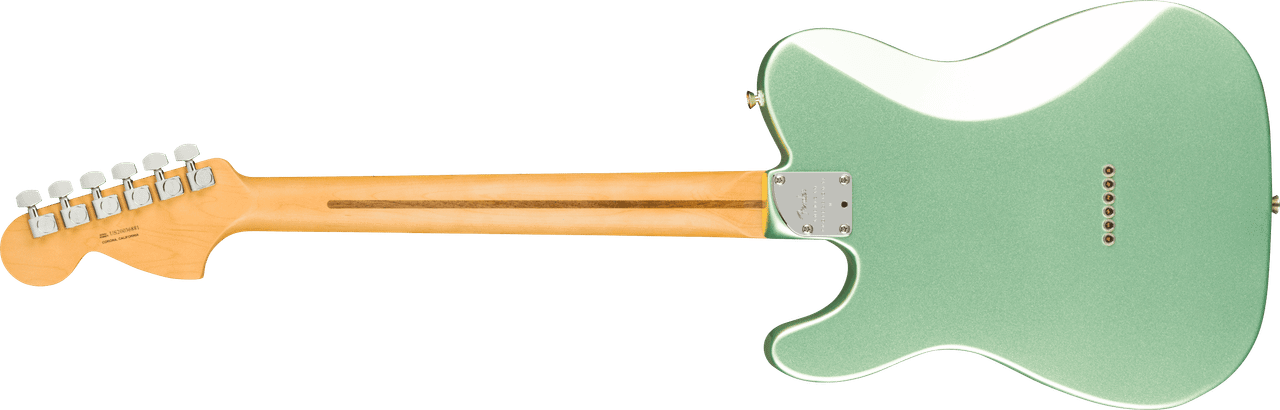 Fender American Professional II Telecaster Deluxe, Maple Fingerboard, Mystic Surf Green | Musician Madness
