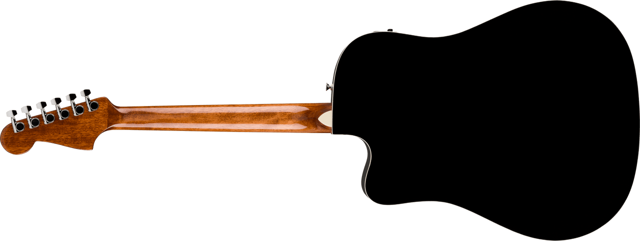 Fender California Standard Redondo CE, Spruce Top, Ivory Pickguard, Black | Musician Madness