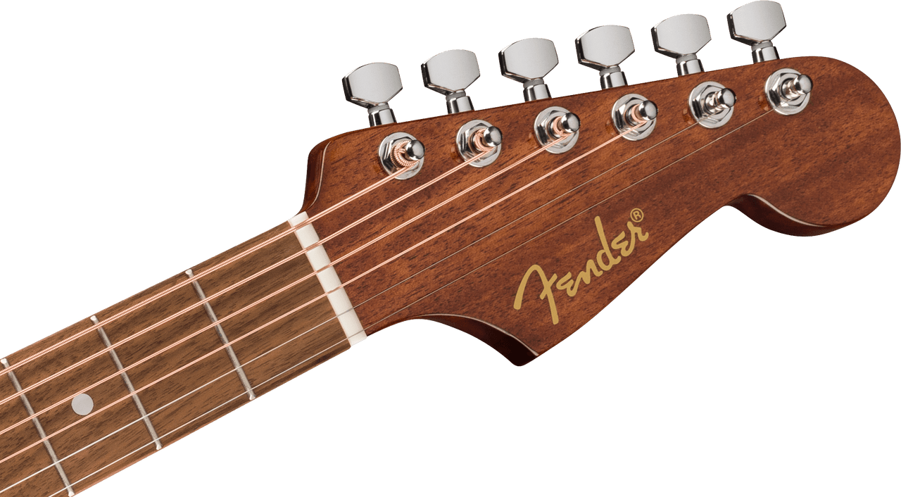 Fender California Standard Redondo Mini with Bag, Spruce Top, Black | Musician Madness