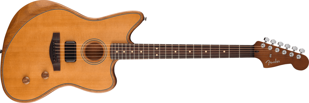 Fender Acoustasonic Standard Jazzmaster Aged Natural | Musician Madness