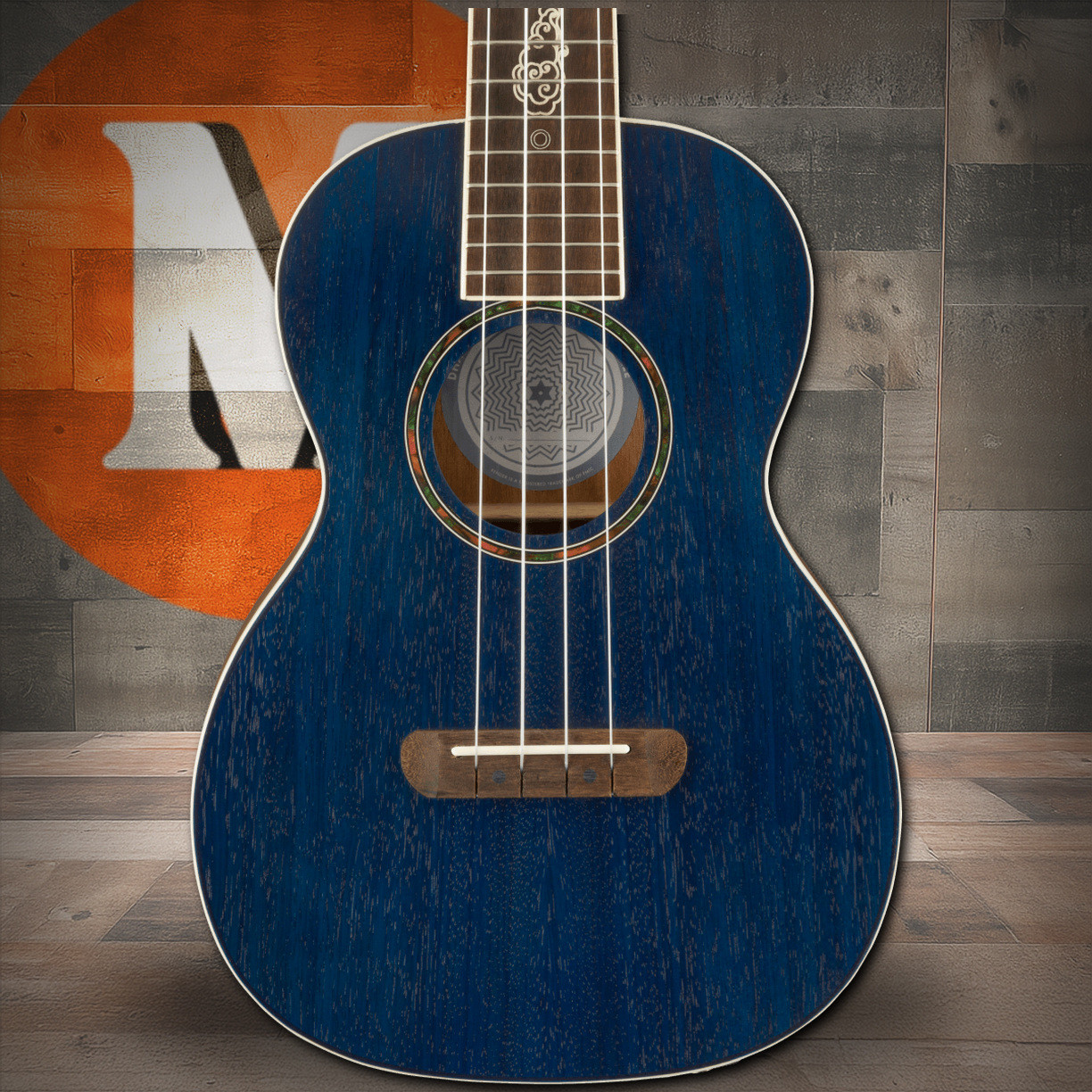 Fender Dhani Harrison Uke, Walnut Fingerboard, Sapphire Blue | Musician Madness