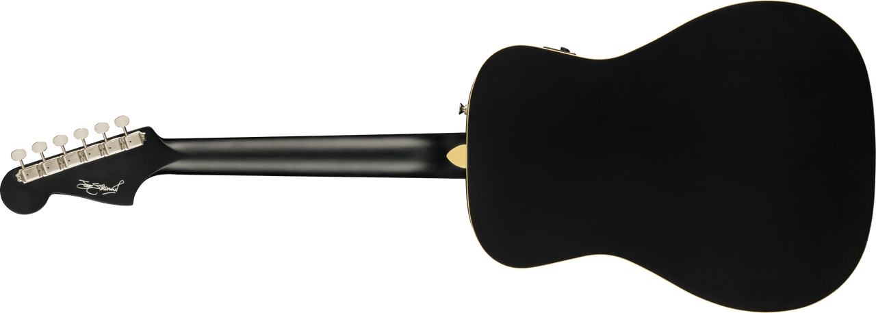 Fender Joe Strummer Campfire, Walnut Fingerboard, Matte Black | Musician Madness
