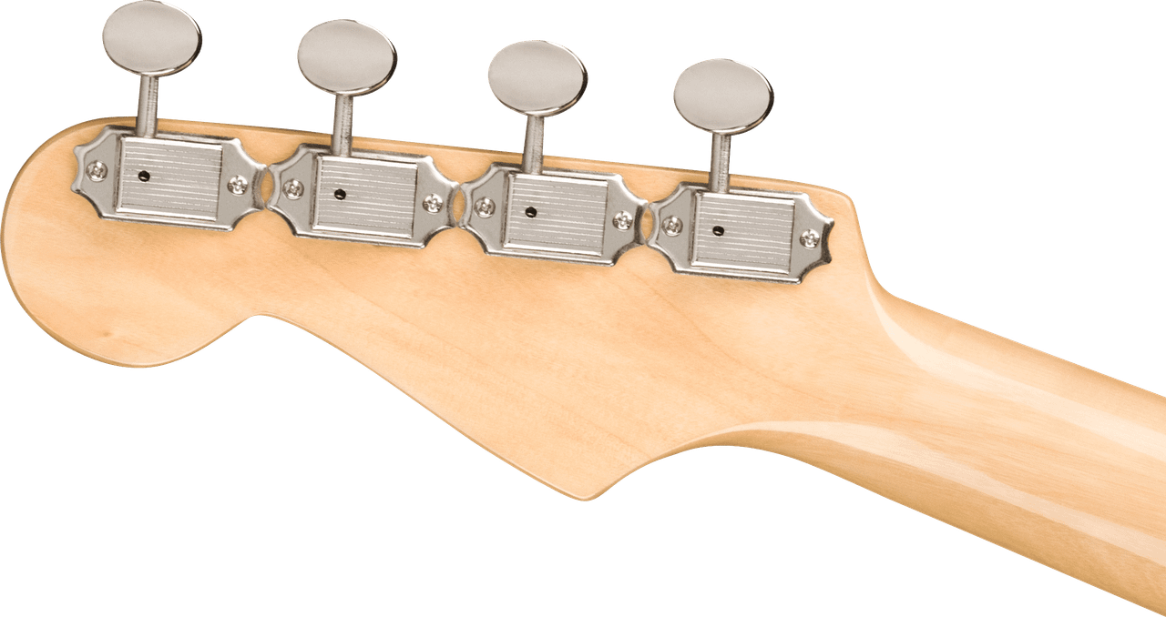 Fender Fullerton Jazzmaster Uke, Walnut Fingerboard, Tortoiseshell Pickguard, Shell Pink | Musician Madness