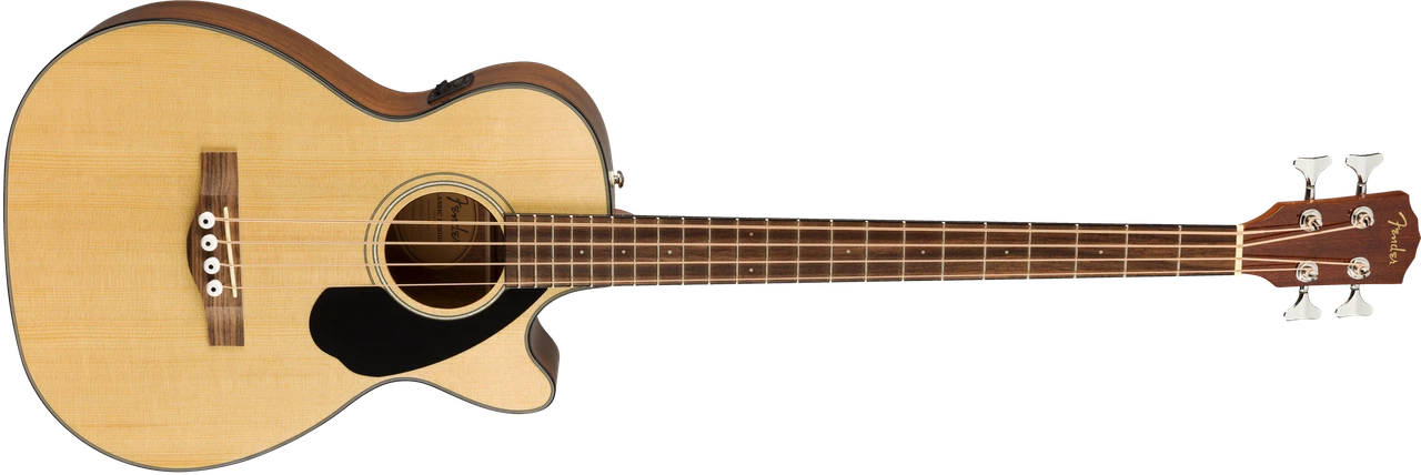 Fender CB-60SCE Bass, Walnut Fingerboard, Natural | Musician Madness