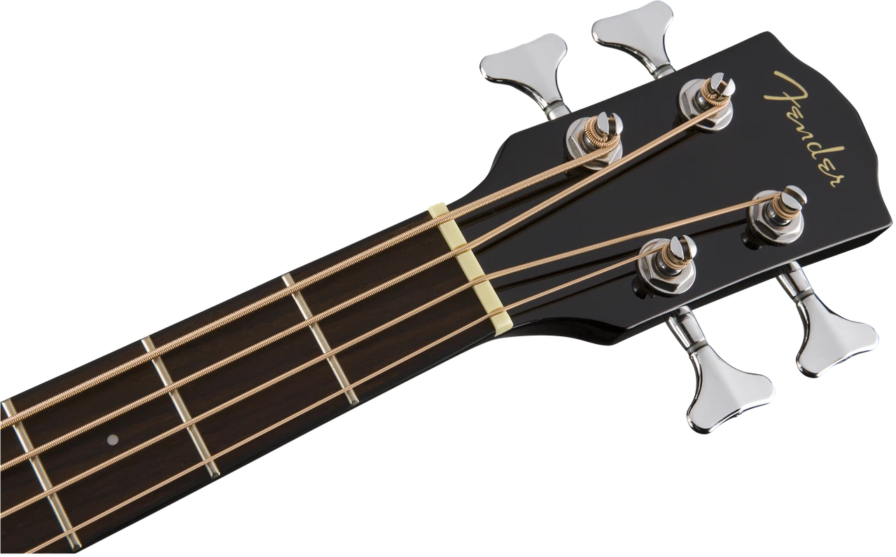 Fender CB-60SCE Bass, Walnut Fingerboard, Black | Musician Madness