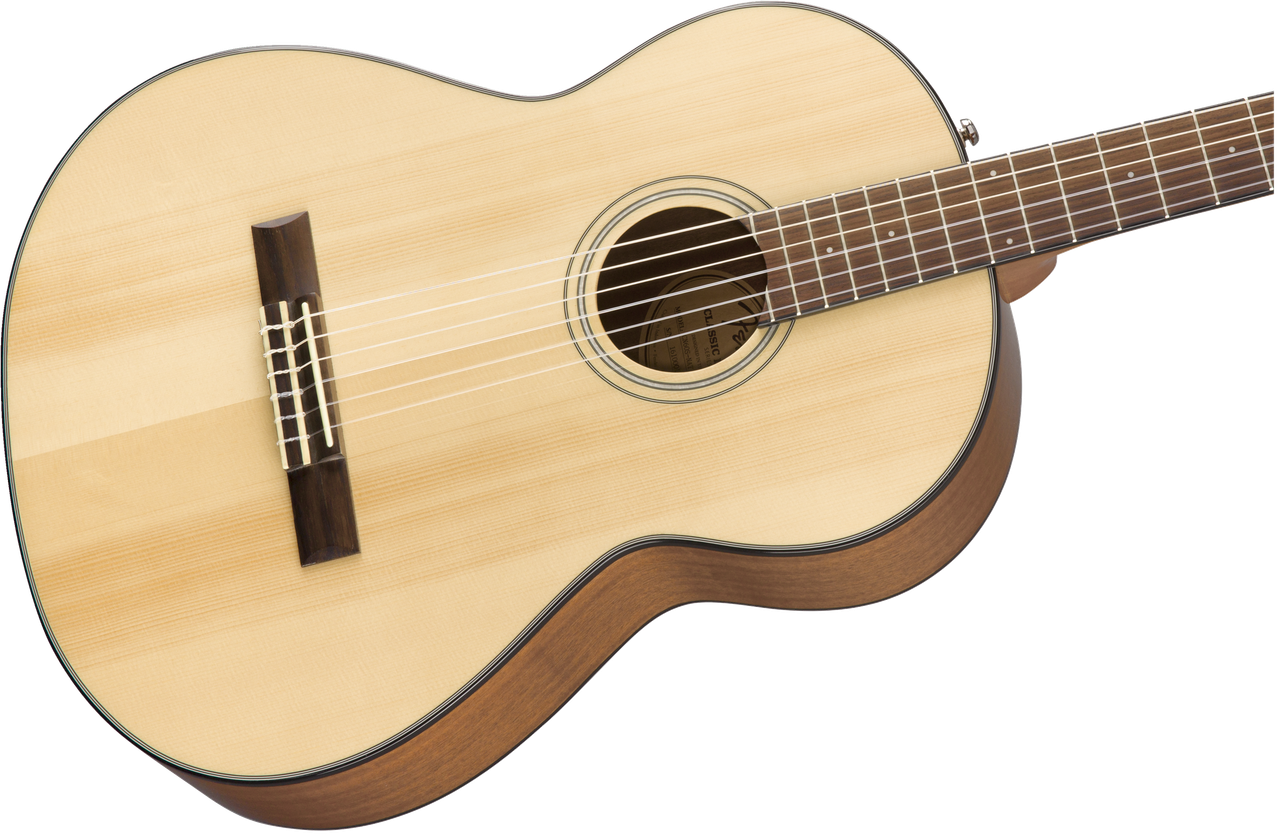 Fender CN-60S Nylon, Walnut Fingerboard, Natural | Musician Madness