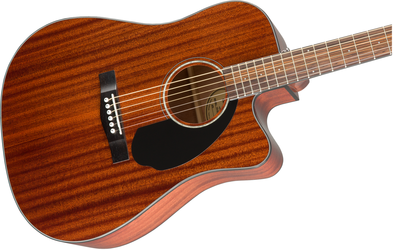 Fender CD-60SCE Dreadnought, Walnut Fingerboard, All-Mahogany | Musician Madness