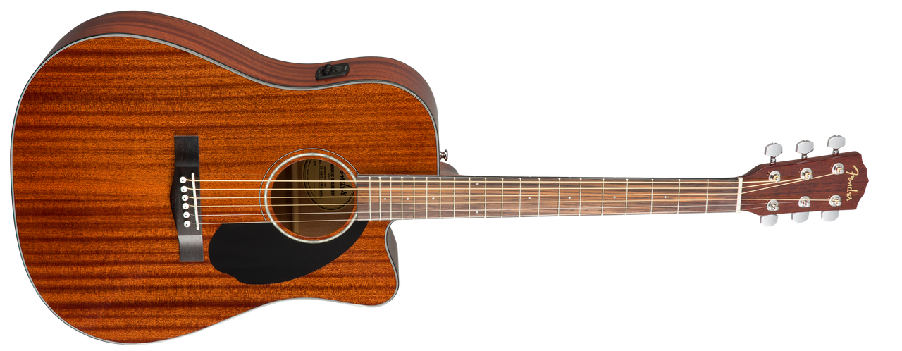 Fender CD-60SCE Dreadnought, Walnut Fingerboard, All-Mahogany | Musician Madness