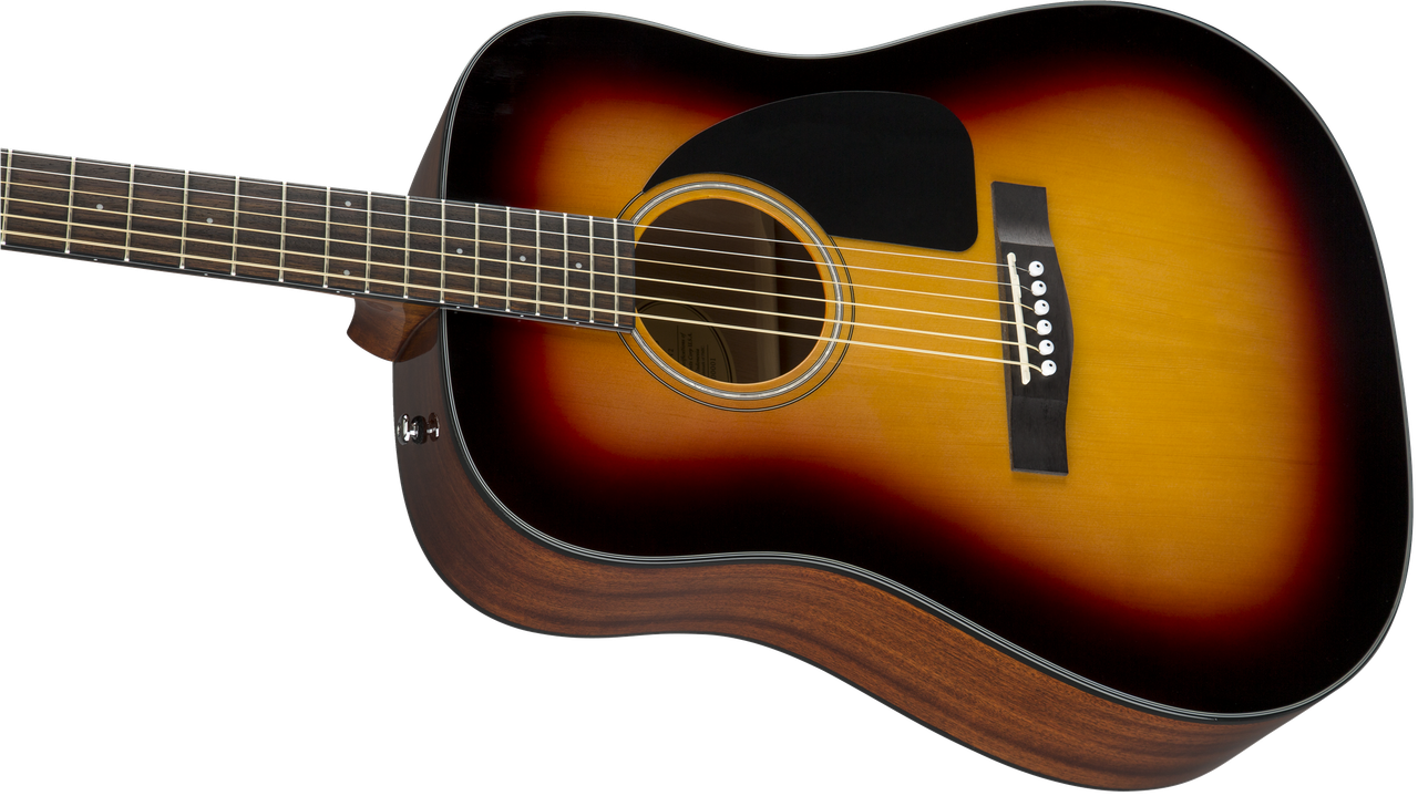 Fender CD-60 Dreadnought V3 w/Case, Walnut Fingerboard, Sunburst | Musician Madness