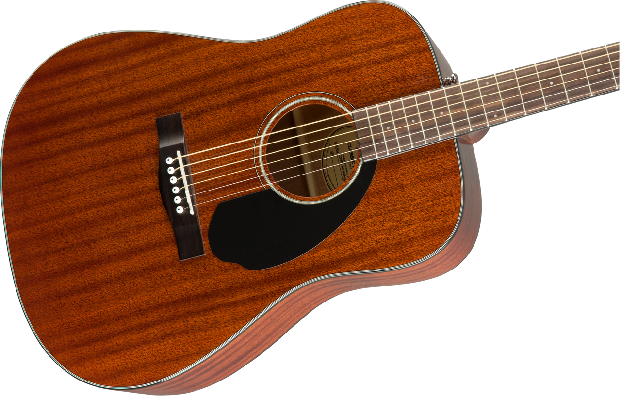 Fender CD-60S Dreadnought, Walnut Fingerboard, All-Mahogany | Musician Madness
