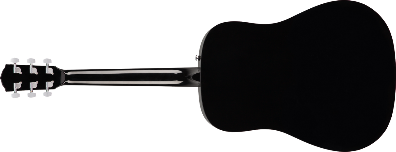 Fender CD-60S Dreadnought, Walnut Fingerboard, Black | Musician Madness