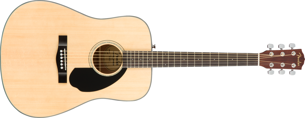 Fender CD-60S Dreadnought, Walnut Fingerboard, Natural | Musician Madness