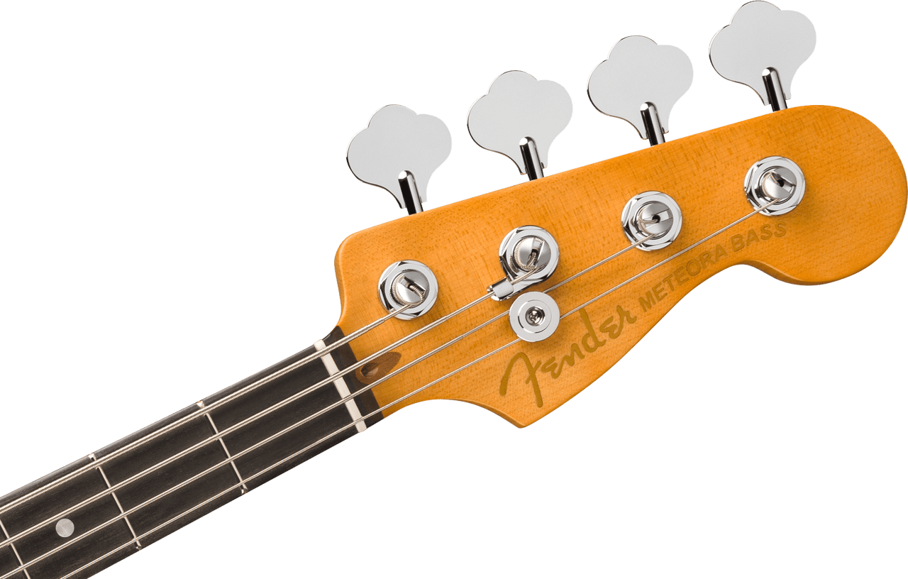 Fender American Ultra II Meteora Bass, Ebony Fingerboard, Texas Tea | Musician Madness