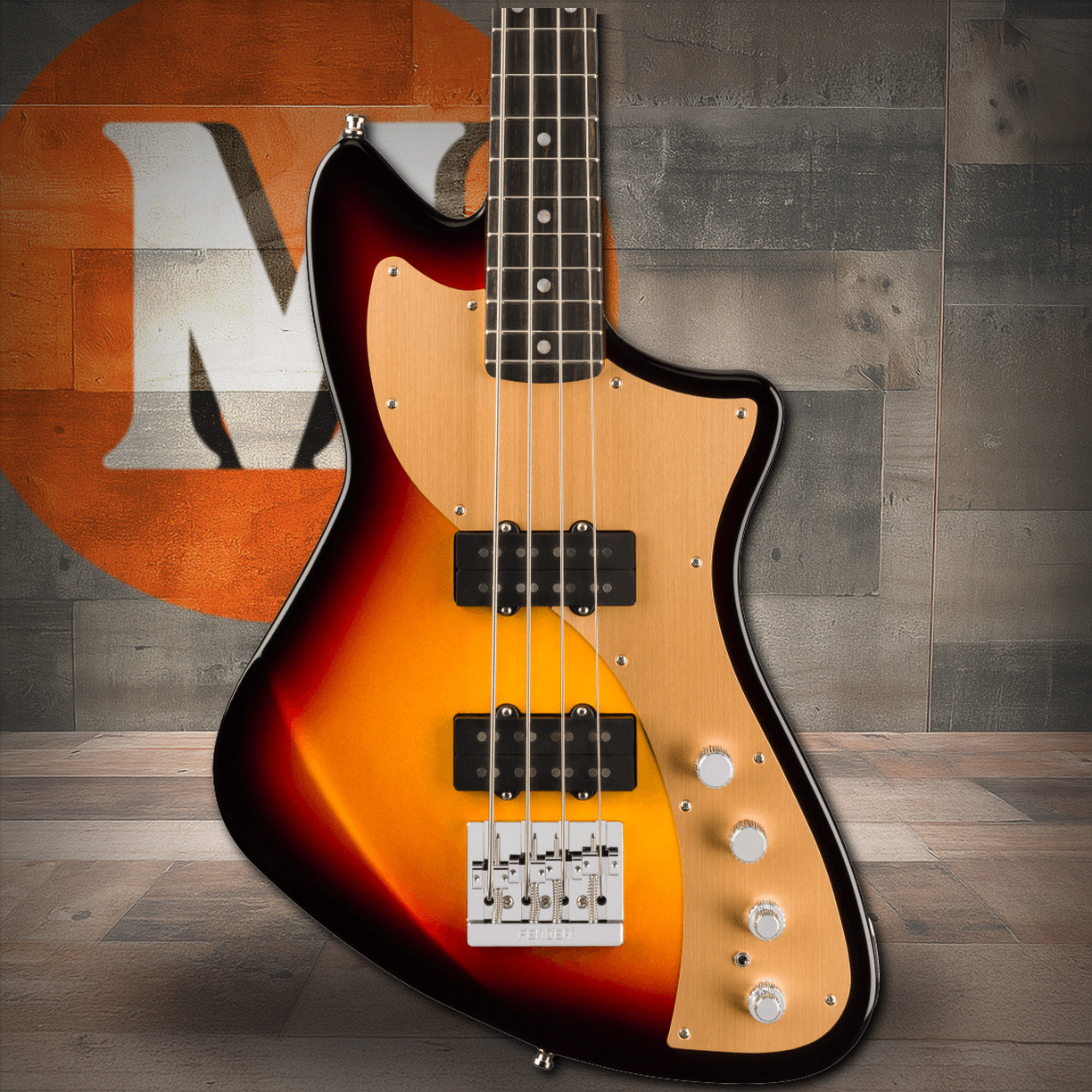 Fender American Ultra II Meteora Bass, Ebony Fingerboard, Ultraburst | Musician Madness