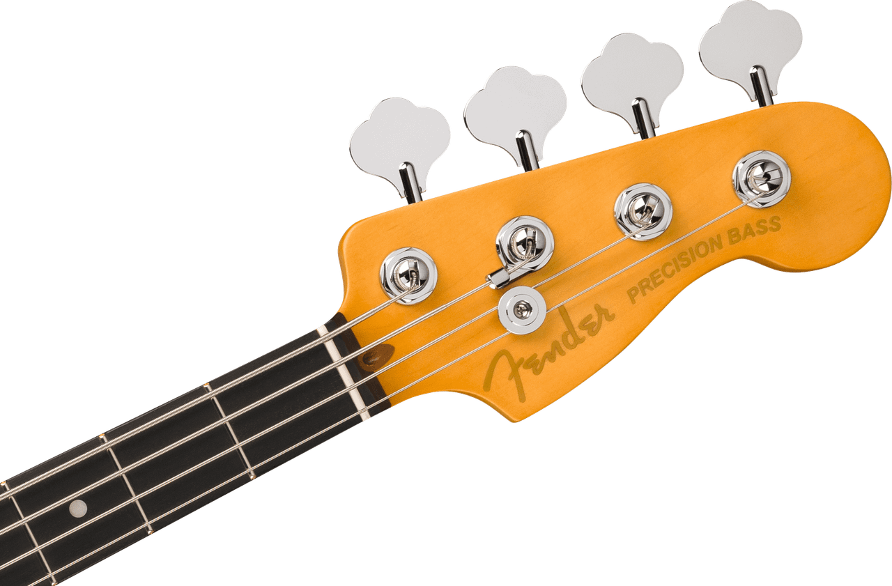 Fender American Ultra II Precision Bass Ebony Fingerboard, Texas Tea | Musician Madness