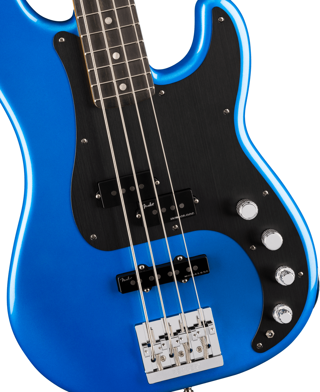 Fender American Ultra II Precision Bass Ebony Fingerboard, Noble Blue | Musician Madness