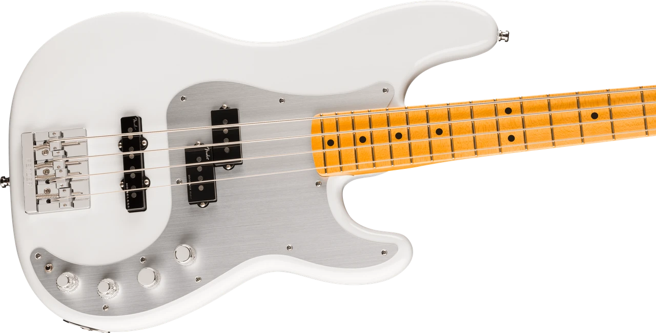 Fender American Ultra II Precision Bass Maple Fingerboard, Avalanche | Musician Madness