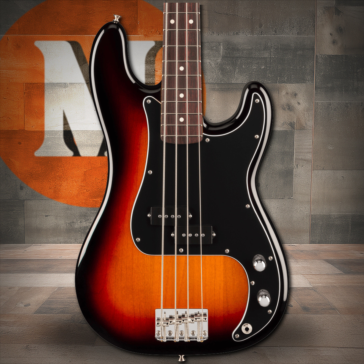 Fender American Professional Classic Precision Bass Rosewood Fingerboard, 3-Color Sunburst | Musician Madness