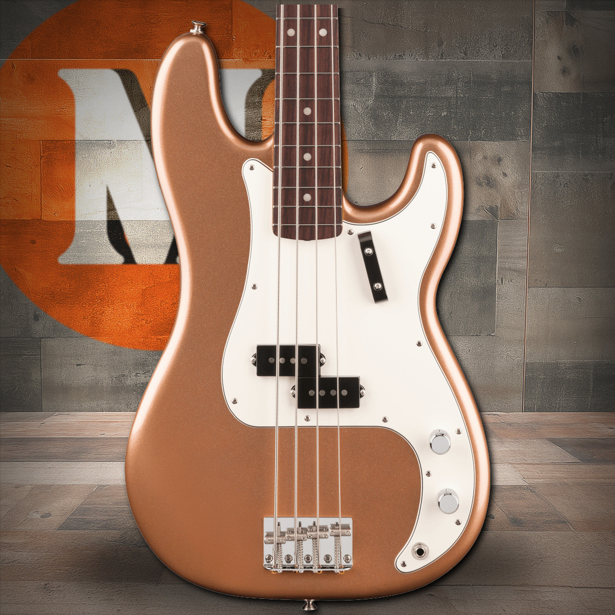 Fender Vintera III Late '60s Precision Bass Rosewood Fingerboard, Firemist Gold | Musician Madness