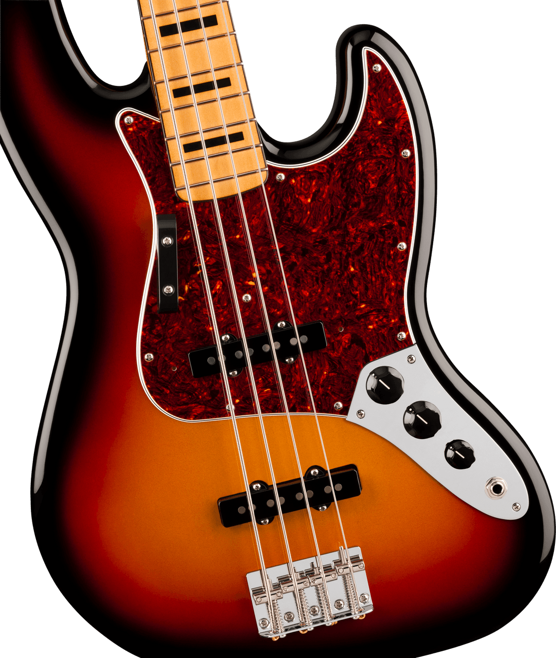 Fender Vintera III Early '70s Jazz Bass Maple Fingerboard, 3-Color Sunburst | Musician Madness
