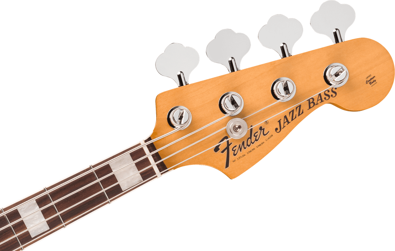 Fender Vintera III Early '70s Jazz Bass Rosewood Fingerboard, Black | Musician Madness