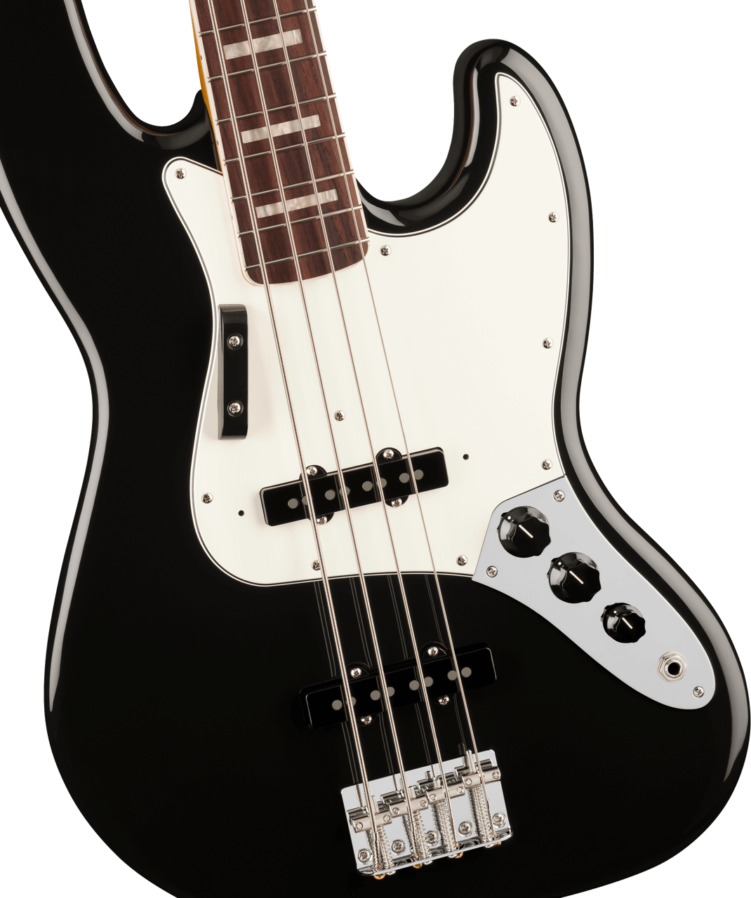 Fender Vintera III Early '70s Jazz Bass Rosewood Fingerboard, Black | Musician Madness