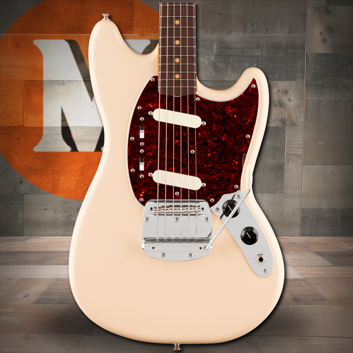Fender Vintera III Mid '60s Mustang Rosewood Fingerboard, Olympic White | Musician Madness