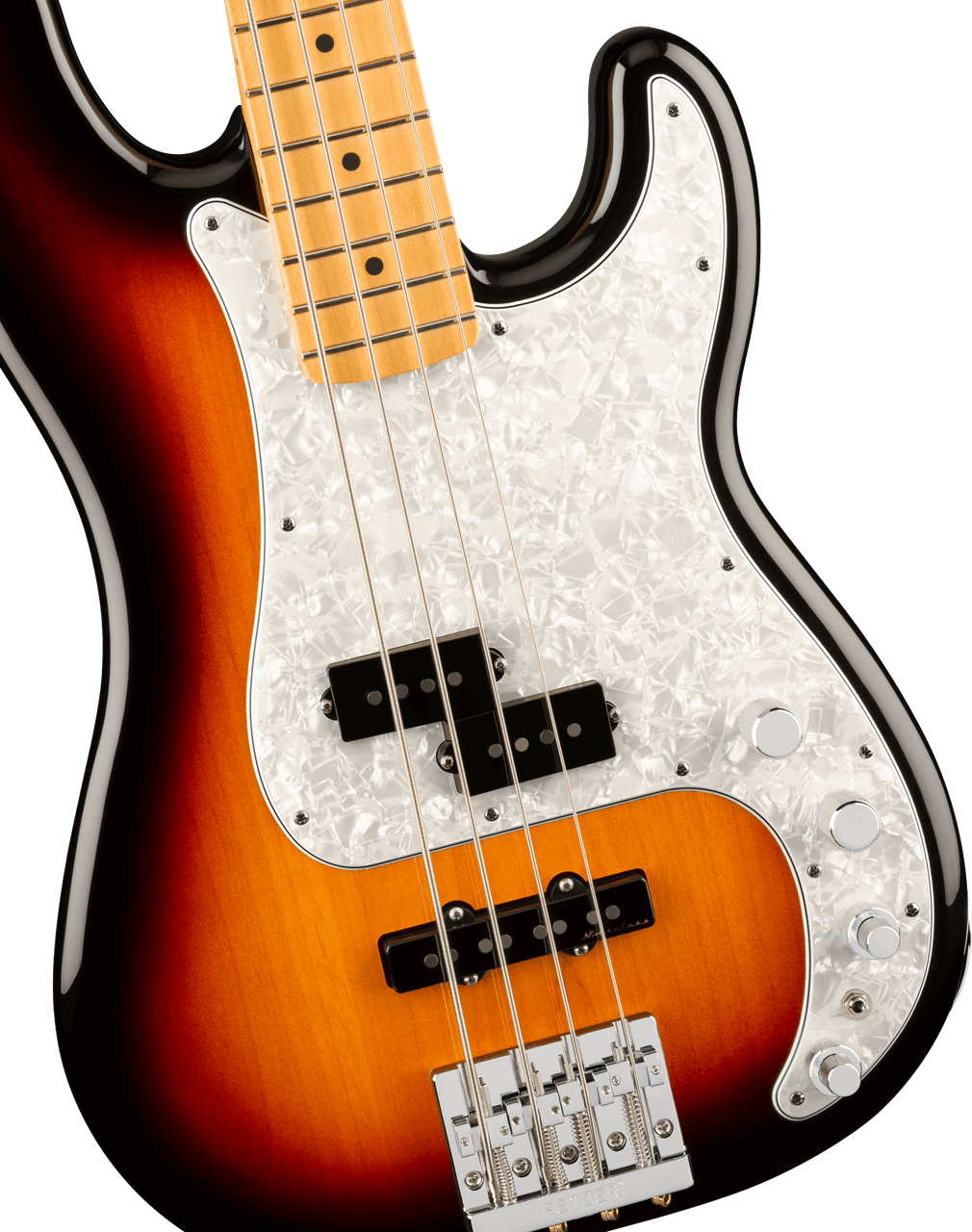 Fender Player II Modified Active Precision Bass Maple Fingerboard, 3 Tone Sunburst | Musician Madness